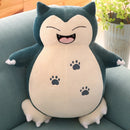 30/200cm Huge Pokemon Snorlax Animal Big Pokémon Doll Semi-finished Holster Plush Toys Kawaii Anime Plushie Gifts for Childrens
