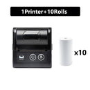 58MM Mini Pocket Thermal Receipt Printer Mobile Portable Ticket Bill Wireless Bluetooth USB Thermal POS Printer PC Android IOS