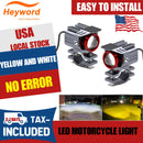 1PC Motorcycle Led Bulb, Two Lens Lights, Dual Lens Bulb, High And Low Integrated Ultra Bright Electric Light