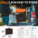 220w 18v Portable Solar Panel Kit Solar Charger with Controller 2 USB Output To Charge 12v Batteries,Emergency Power