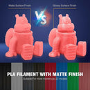 JAYO PLA Matte Filament 1.75MM 3D Printer Filament PLA Series 1.1KG/Roll 5 Rolls/set PETG 3D Printing Material For FDM