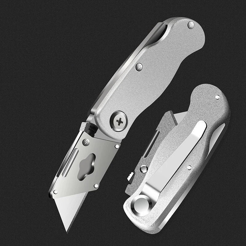 Metal Folding Pocket Knife нож Aluminum Alloy Utility Knives SK5 Blade Heavy Duty Unboxing Cutter Estilete Cuchillo Opener Tools