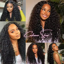 Deep Wave Natural Color Bundles Brazilian Hair Extension Remy 38 40 Inch Remy Hair Bundles One Weave Unprocessed 3/4 Pieces