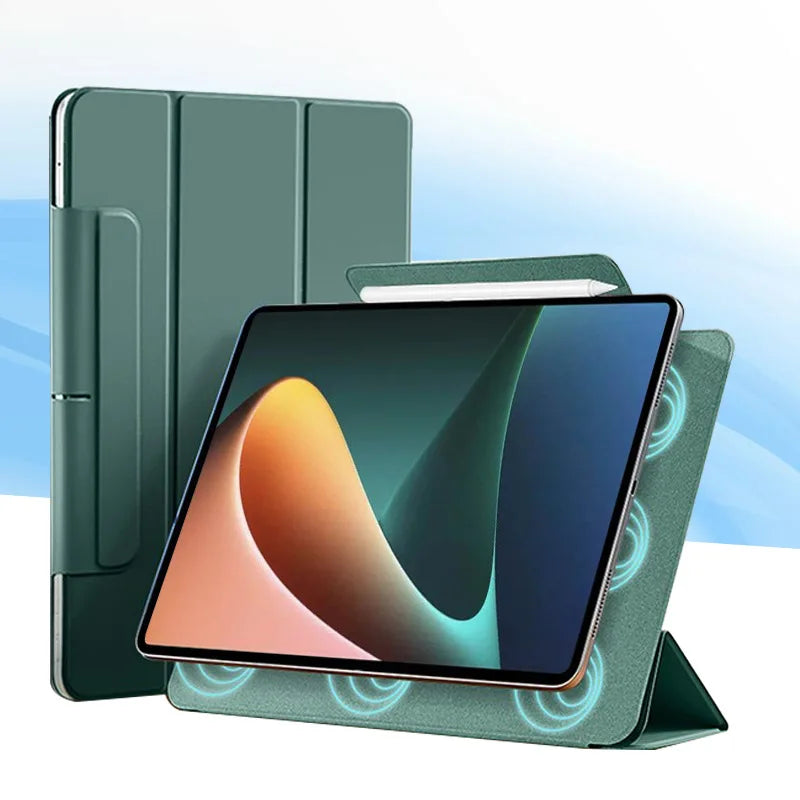 For Xiaomi Mi Pad 5 Pro 11 12.4 Case Magnetic Smart Cover Xiaomi MiPad 6 Pro 12.4 Tablet 11 inch MI PAD 6 Auto Wake UP Funda