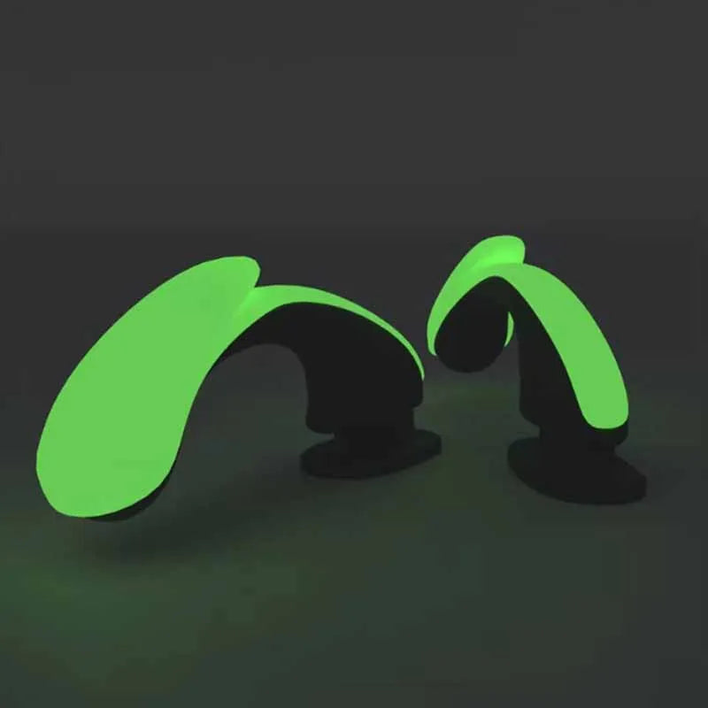 2pcs Detachable Fins For Slippers Luminous In Dark Summer Adult Shark Slippers Shoes Ice Cream Unicorn Accessories Unisex