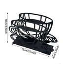 Standing Napkin Dispenser For Table Black Stainless Steel Coffee Cup Butterfly Theme Napkin Holder for Kitchen Restaurant Table