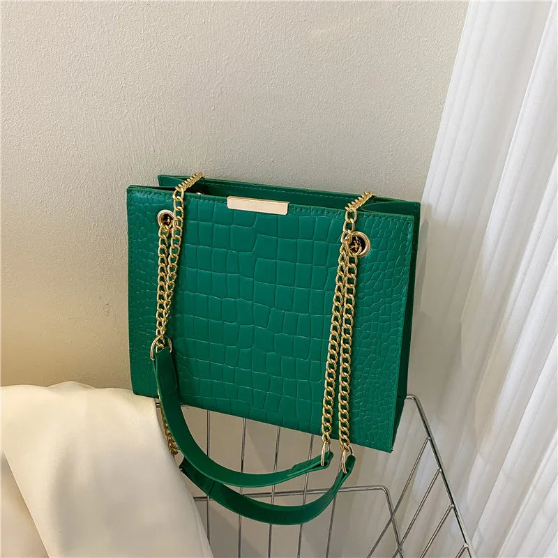 Fashion Luxury Crossbody Bags for Women 2023 New Trendy Designer Shoulder Bag Leisure Chain Solid Color Messenger Bag Handbags
