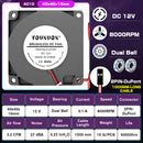 2PCS 40mm 3D Printer Fan 12V 24V 5V 4010 Blower Printer Cooling Accessories DC Turbo Blower Fan Radial Fans 40x40