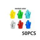 MOC Building Blocks Figures Accessories Cash Dollar Coin Bag Model Gold Silver Bar Colored Diamond Treasure Box Series Coffer