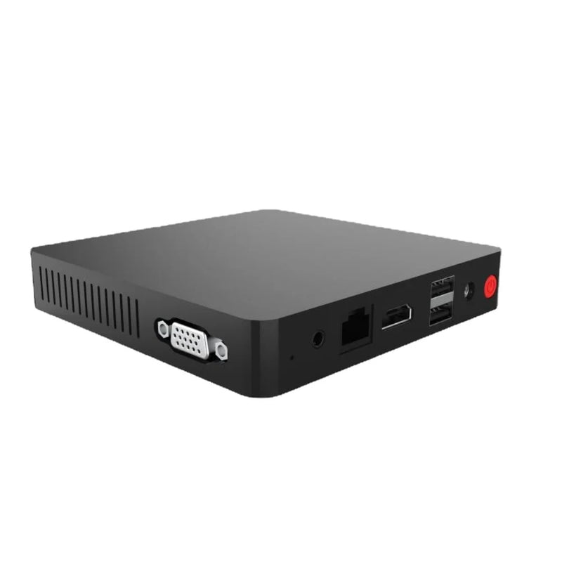 New Mini PC Intel Apollo Lake Processor N3350 Windows 10 Mini PC HTPC, with 6GB RAM 64GB ROM, USB 3.0, 1*HD-MI 1*VGA AC WIFI