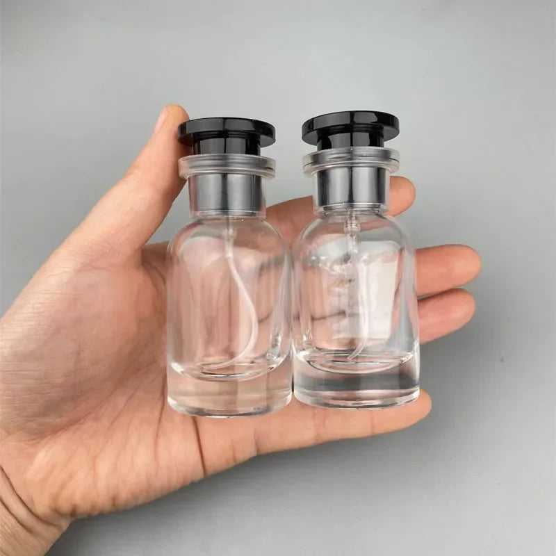 5PCS 30ml Perfume Bottle Spray High-end Glass Portable Travel High-end Perfume Bottle Empty Containers