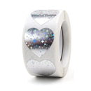 100-500pcs Love Labels Thank You Sticker Sealing Paper Stickers Stationery Supply Decorative Child Scrapbook for Kids