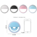 Led Selfie Ring Light Mobile Phone Lens Lamp Photo Night Light Mirror Neon Sign Selfie Ring Makeup Lightings For IPhone Xiaomi