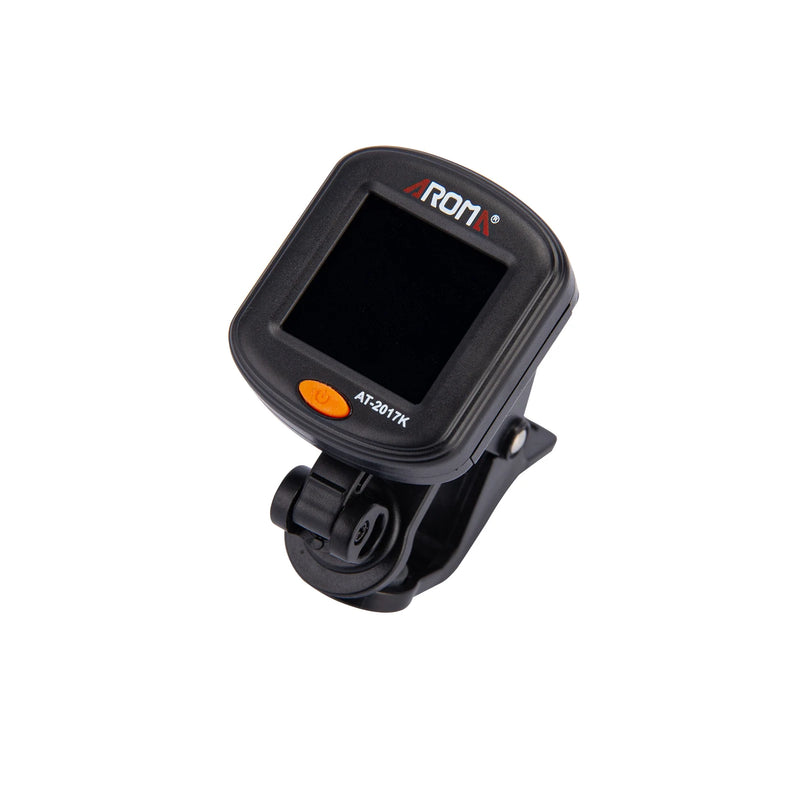 Guitar Tuner Rotatable Clip-on Tuner LCD Display for Chromatic Acoustic Guitar Bass Ukulele Guitar Accessories