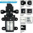 12V Water Pump Caravan Camper Motorhome High Pressure Water Pump 6L/Min