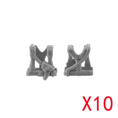 WW2 Military Building Blocks Mini Bricks Solider Figures Gifts Weapon Equipment Accessories USA Greman Vests Armor Toys For Kids