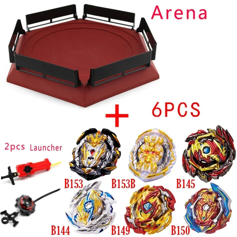 NEW Tops Launchers Beyblade Burst Set Toys with Starter and Arena Bayblade Metal God Blayblade Top Bey Blade Blades Toys