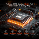 Humsienk LiFePO4 Battery Pack 12V 100Ah 100A BMS Home Energy Storage / Outdoor Power Supply Lithium Iron Phosphate Battery