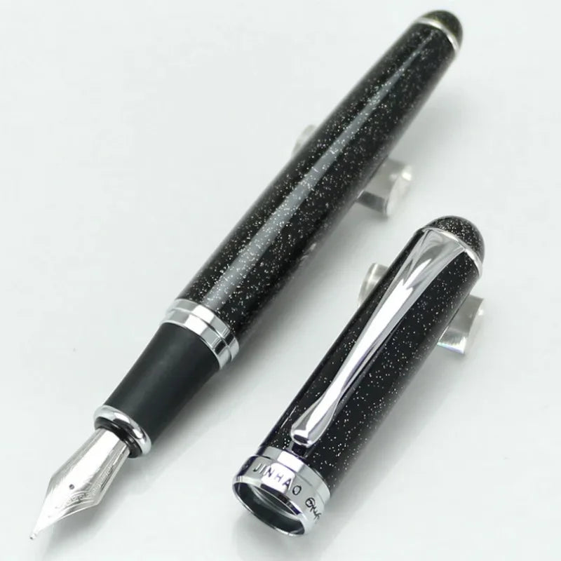 JINHAO X750 Fountain Pen Round Body English Engraved Copi Calligraphy Dip In Jinhao 750  Copperplate