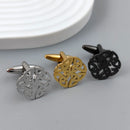 New French shirt cufflinks Celtic knot buttons high-end business men's accessories husband wedding jewelry father gift