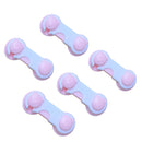 5Pcs Drawer Cabinet Cupboard Baby Safety Locks Kids Plastic  Infant  Protection