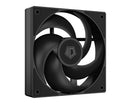 ID-COOLING 120/140mm Black Case Fan Silence PC Fan Daisy Chain Connector Computer Fans for Radiator/CPU Air Cooler/Computer Case