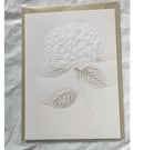 6pcs/set White Color Flower Greeting Card with Envelopes Pop Up Best Wishes Blank Thank You Gift Cards Invitations