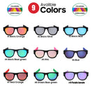 IENJOY Active Sunglasses Foldable Sunglasses Polarized Sunglasses for Men Sports Glasses Driving Cycling Sunglasses Polariod