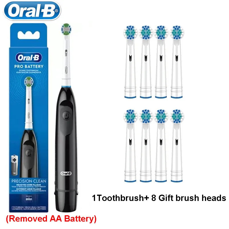 Oral B Electric Toothbrush Pro Power 4010 Precision Clean Teeth Plaque Removal Adult Toothbrush 5010 More Replacement Brush Head