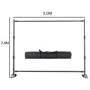 2X2M Stand Background for Backdrop Wall Photography Adjustable Support System Photo Studio  for Non-Woven Muslin Backdrops