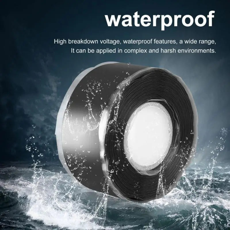 Super Strong Waterproof Tape Stop Leaks Seal Repair Tape Fiber Performance Self Fix Tape Silicone Adhesive Insulating Duct Tapes