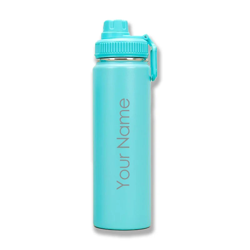 Personalised Gift 304 Stainless Steel Insulated Water Bottle 600ml 700ml 800ml Tumbler Flask