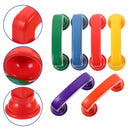 Model Plastic Phone Whisper Phones Toddler Educational Toy Telephone Abs Reading Plastic Phone Equipment