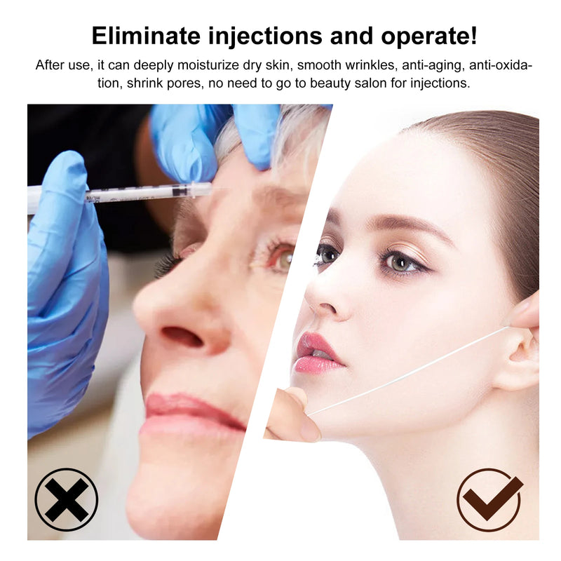 3PCS Soluble Protein Elevation Line Reduce Fine Lines On The Face, Improve Skin Elasticity, Moisturize And Nourish The Skin