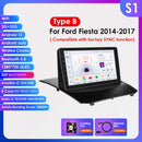 Hizpo 9inch Android13 Car Radio for Ford Fiesta 2009 - 2017 Sync Multimedia DSP RDS CarPlay 4G BT GPS Navigation UI7862 Headunit