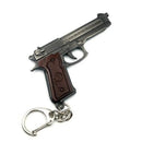 Mini Pistol Model Metal Alloy Material Cool Pistol Key Chain Children's Men's Accessories
