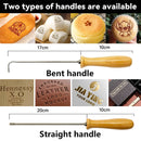 Custom Logo Branding Iron Heating Stamp Personalized Hot Brass for Bakery Cake Bread Burger Wood DIY Gift Electric Stamping Mold