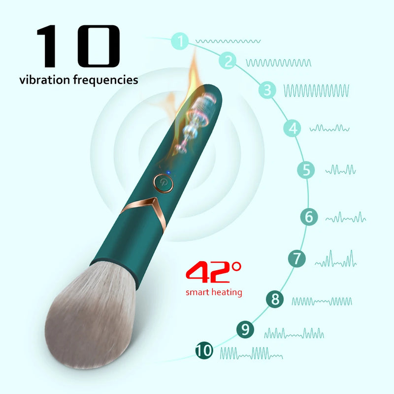 Mini Bullet Vibrator for Women Dildo G-Spot Vagina Clitoral Makeup Brush vibrating Massager AV Magic Wand Masturbator Sexy Toys