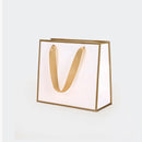 5 Pcs Custom Logo Gifts Package Bags For Jewelry Cosmetic Package Bags High Quality Wedding Gifts Package Paper Bags