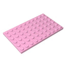 Gobricks 10PCS MOC  Plate 6 x 10 Compatible 3033 Assembles Particles Building Blocks Parts DIY block bricks Tech Parts Toys