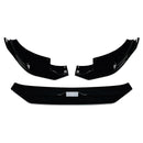 Front Bumper Spoiler Lip For BMW F97 X3M F98 X4M 2022 2023 2024 Carbon Fiber Look/Gloss Black Lower Body Protector Splitter Kit
