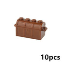 City Treasure Gold Silver Diamond Safe Box Building Blocks Jewel Dollars Cash Coin Brick Compatible Figures Accessories Kids Toy