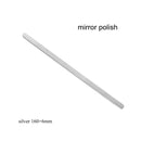 10pcs Stainless Steel Straight Cuff Bangle Blank Plain Rod Bracelet Diy Laser Engraving Bracelet Jewelry Charms Accessories