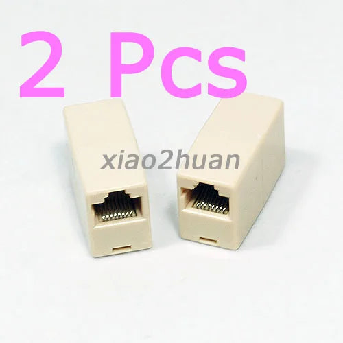 2022 New RJ45 CAT5 Coupler Plug  LAN Cable Extender Connector Adapter Cable Gender