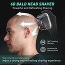 KENSEN Electric Head Shaver for Bald Men 6D Magnetic Razor Hair Trimmer USB Rechargeable LED Display Wet/Dry Shave Beard Shaver