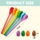 Easter Egg and Spoon Race Game Set Game for Kids Activity Holiday Outdoor Yard Easter Egg Hunt Birthday Party Lawn Baby Shower