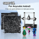 Anycubic Kobra 3 PER PEO PET Sheet 256x268 Double Side Smooth Build Plate Without Magnetic Base 3d Printer Heated Bed Upgraded