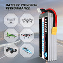1/2pc HRB 5S 18.5V 5000mAh RC Lipo Battery with XT90 Plug for RC Helicopter Airplane Car Boat Truck 10S Drone battery DIY