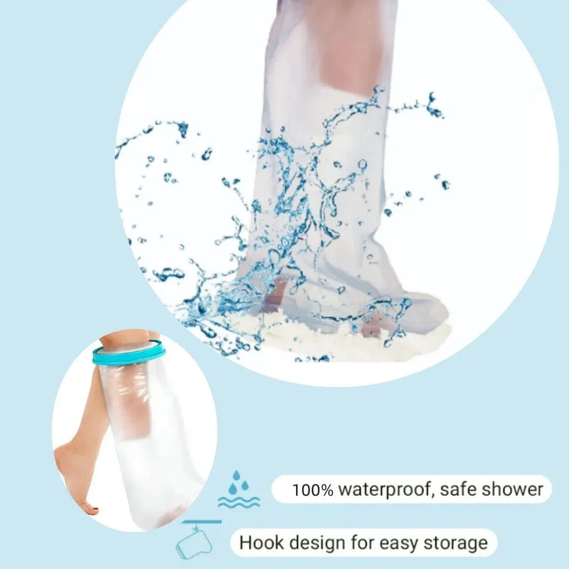 Plaster Shower Protector Waterproof High Quality Durable Adult Short Leg Reusable Sealed Water Dressing Protector