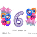 Blox fruits Balloon Decoration Birthday Party Theme Decoration Boy Toy Garden Decoration Supplies